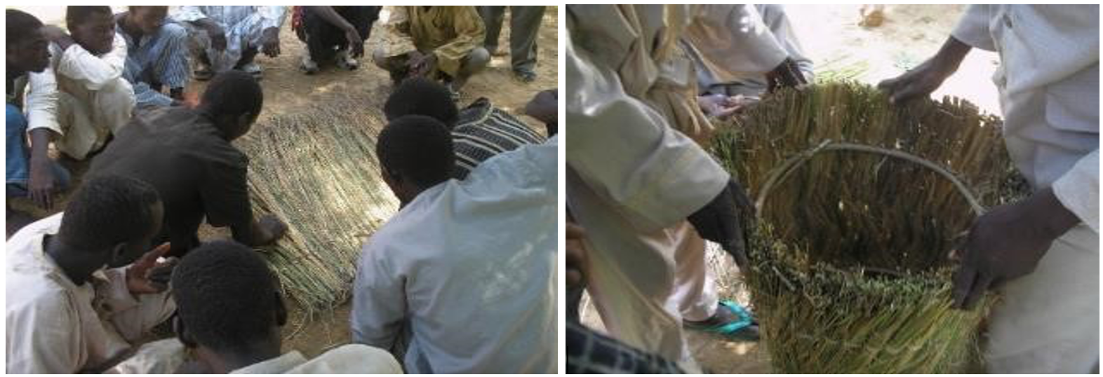 Etapes de fabrication artisanale d’une ruche traditionnelle dans la commune de Sabon Machi (Amani. A).png