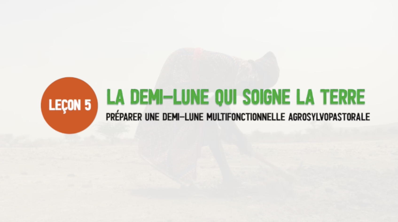 Demi-lune pastorale
