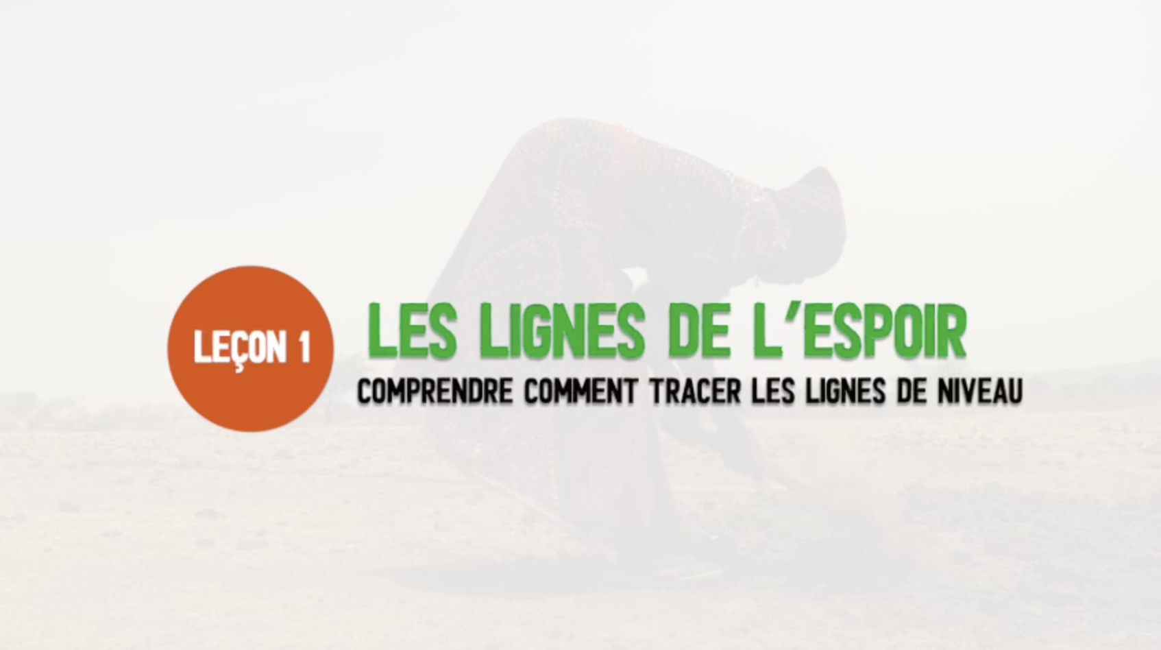 Lignes de niveau